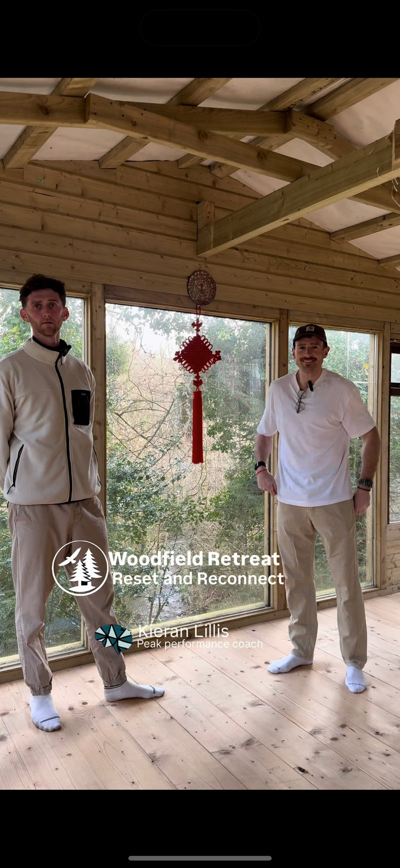 reset and reconnect hosts - standing in the treehouse advertising an event coming up.
